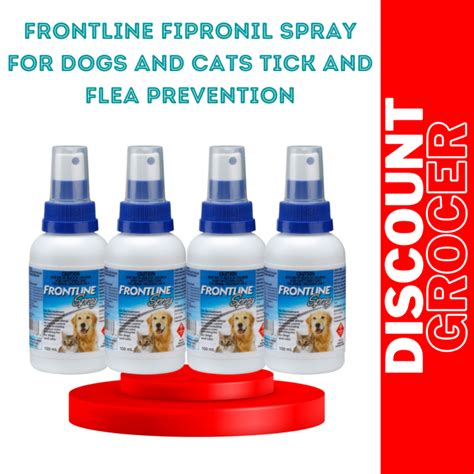 Frontline Plus Fast Acting Fipronil Spray 100ml Lazada Ph