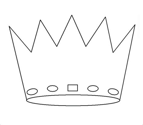 Cut Out Printable Crown Template
