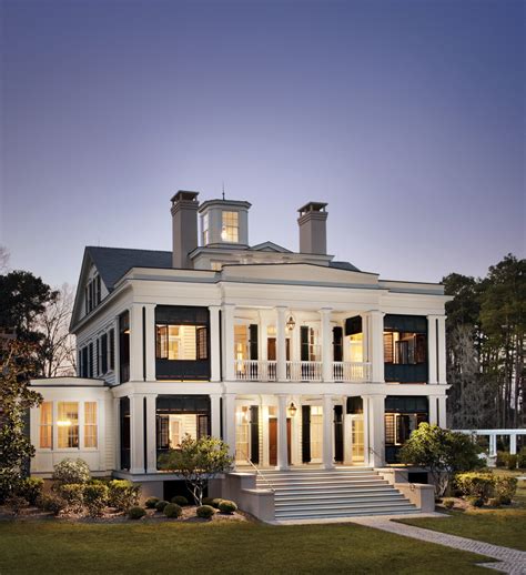 Southern Greek Revival Home Plans