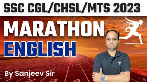 Ssc Cgl Chsl Mts English Marathon Class English For Ssc Exams