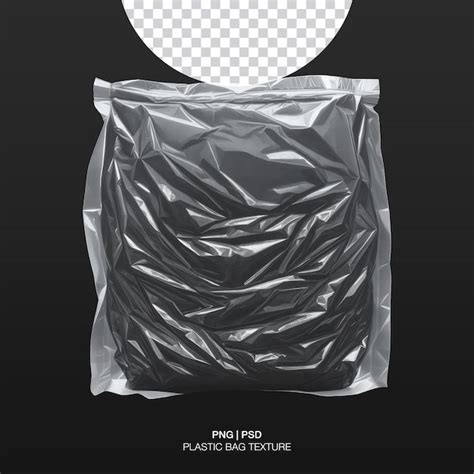 Premium Psd Plastic Bag Textures Has A Transparent Appearance