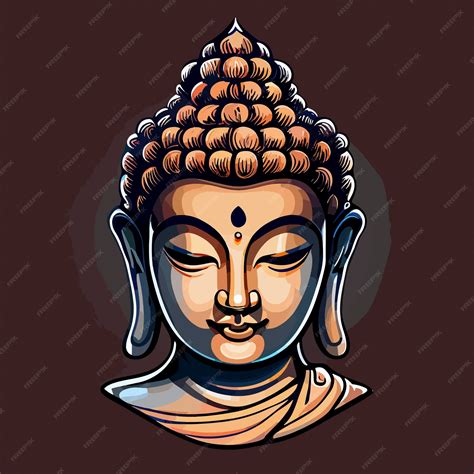 Premium Vector Gautama Buddha Vector Icon Illustration