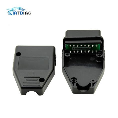 OBD Erkek Tak OBD2 16Pin Konnekt R OBD II Adapt R OBDII Konnekt R J1962