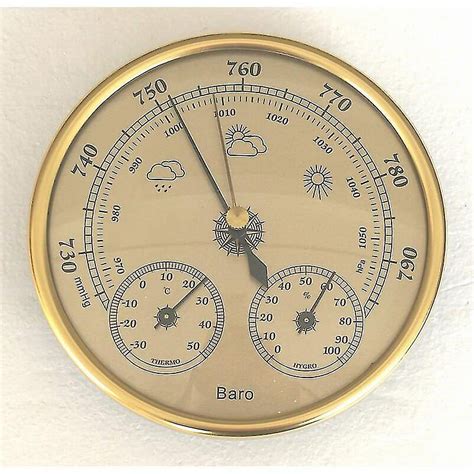 Barometer Weather Station With Barometer And Hygrometer Thermometer