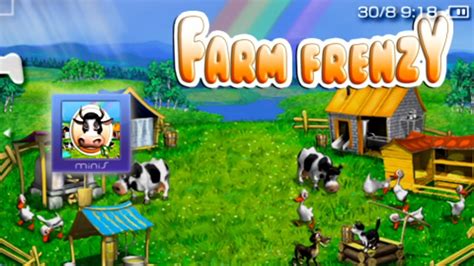 Farm Frenzy Gameplay PSP PS Vita PS TV YouTube