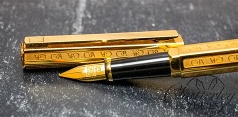 caran dache leman burgundy fountain