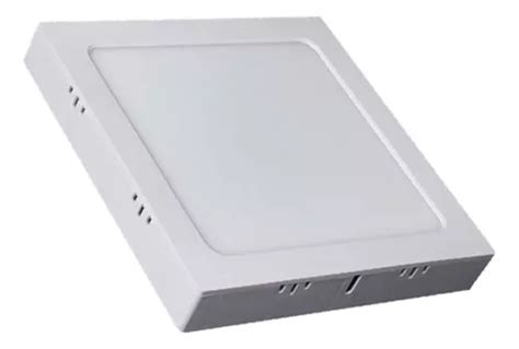 L Mpara Led Con Panel De Plaf N Con Superposici N Cuadrada W