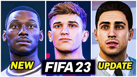 Fifa 23 New Title Update And Confirmed Faces Youtube