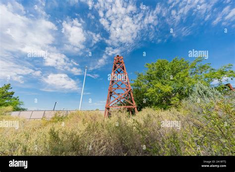 Botanical Garden Of Springs Preserve At Las Vegas Nevada Stock Photo