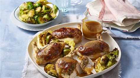 Chestnut And Leek Stuffed Chicken Supreme Recipe