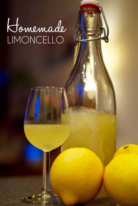 Homemade Limoncello Recipe How To Make Limoncello