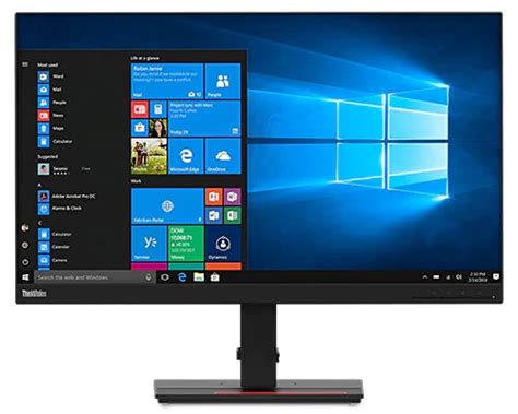 Lenovo Thinkvision T Q Near Edgeless Monitor Qhd Monitor Ips