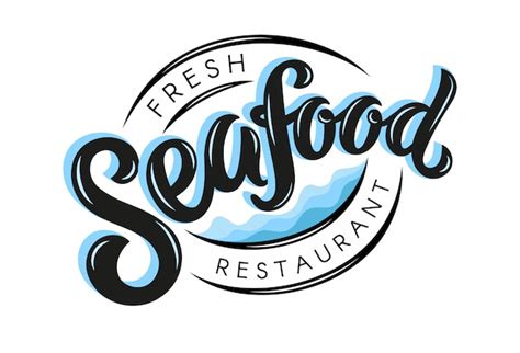 Modern Seafood Restaurant Logo - Janeesstory