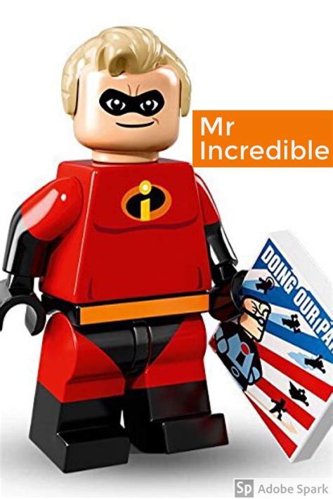 Lego Disney Series Collectible Minifigure Mr Incredible Disney