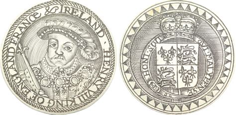 Großbritannien Medaille Henry Viii 1509 1547 Ef Ma Shops