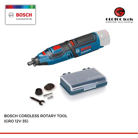 BOSCH CORDLESS ROTARY TOOL GRO 12V 35 Lazada PH