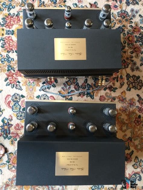 Golden Tube Se40 Special Edition Matched Pair Sonic Craft Upgraded