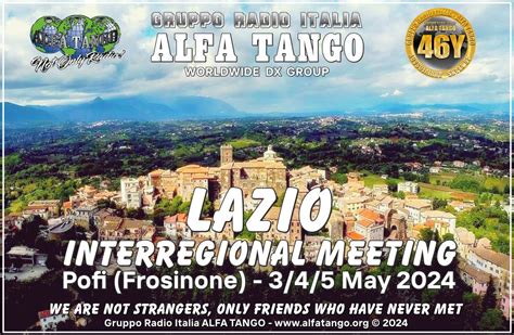 G R I Alfa Tango Lazio Interregional Meeting