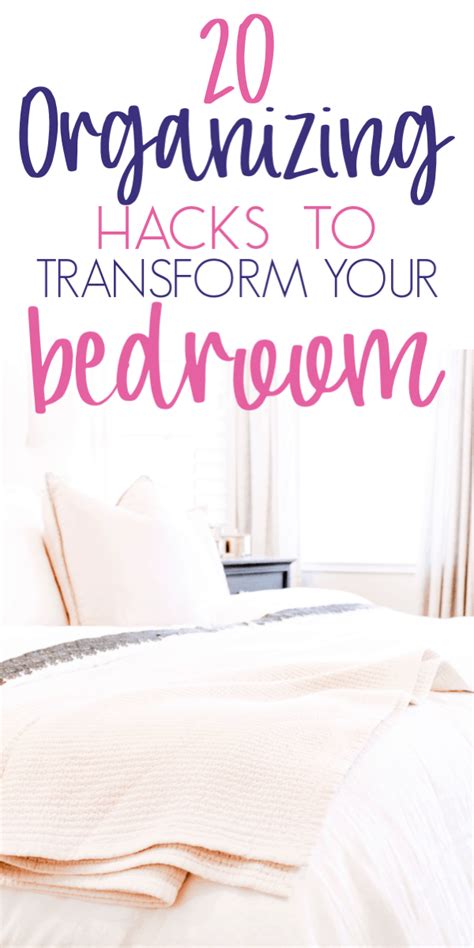 20 Amazing Organization Hacks That Will Transform Your Bedroom