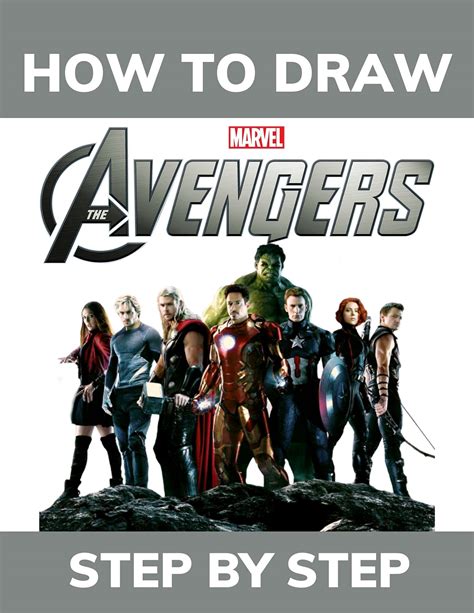 How To Draw Marvel Characters Book