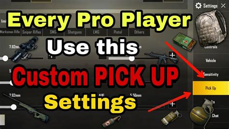 Yourpubg Fun Pubg Mobile Best Pickup Settings Pubgmobile Club Pubg