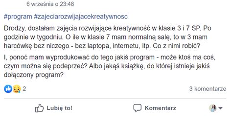 Zaj Cia Rozwijaj Ce Kreatywno Z Czym To Je Karolina K Pska