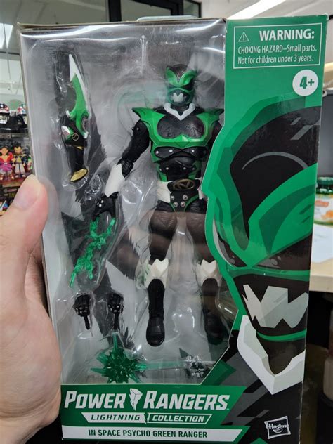 Hasbro Lightning Collection Power Rangers In Space Psycho Green Limited