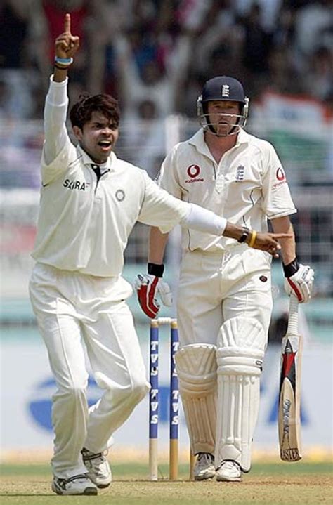 An Elated Sachin Tendulkar Celebrates A Wicket With Harbhajan Singh