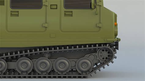 Bandvagn 206 - 3D Model by frezzy