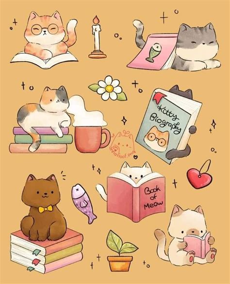 Pin By Panaruk Tarn On In Cute Drawings Cat Character