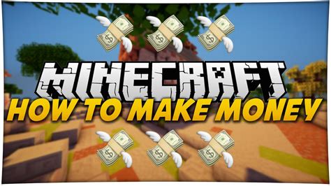 How To Make Money Playing Minecraft Youtube