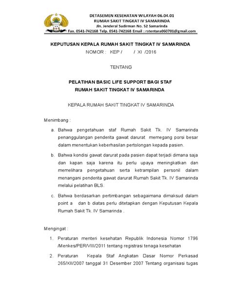 Sk Kebijakan Pelatihan Bhd Pdf