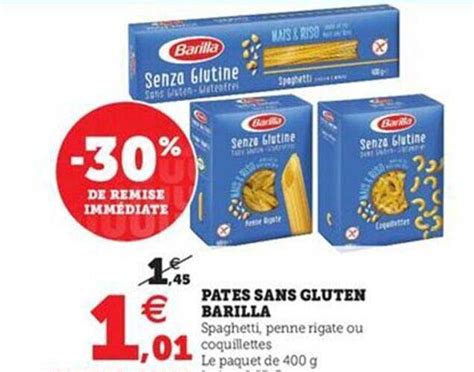 Promo P Tes Sans Gluten Barilla Chez Hyper U Icatalogue Fr