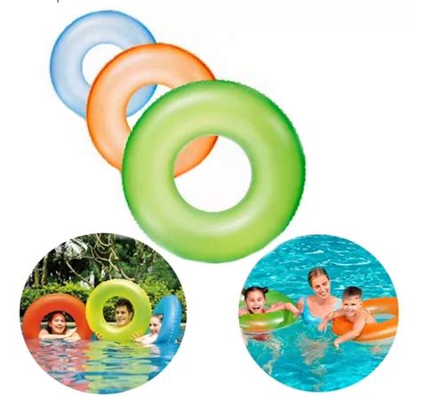 Kit Boias Neon Cm Grande Redonda Infl Vel Piscina Praia Mercadolivre