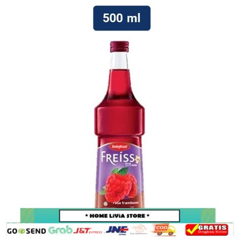 Jual Indofood Freiss Sirup Frambozen 500 Ml Shopee Indonesia