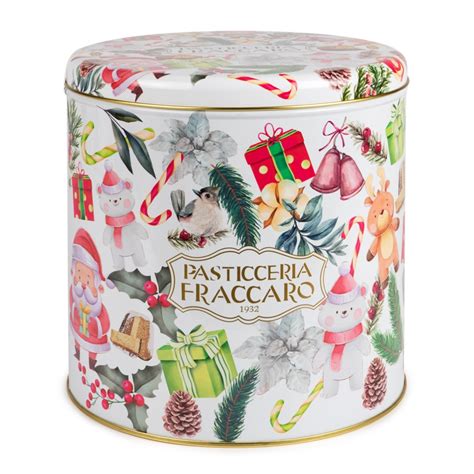 Pasticceria Fraccaro Pandoro Classico Linea Latta Panettone