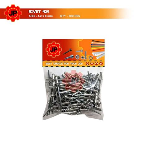 Jual Paku Rivet X Mm Blind Ripet Rifet Tembak Aluminium