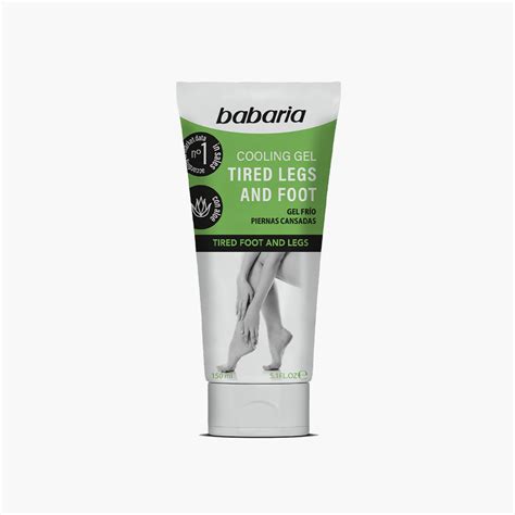 Cooling Gel For Tired Legs And Feet Babaria