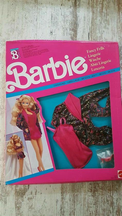 Vintage Barbie Fancy Frills Lingerie Underwear Mattel 1990 5290 EBay