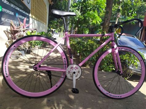 Pink Solana Fixie Steel 700c 23c Lazada Ph