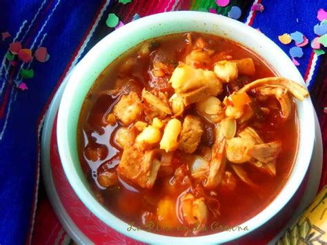 Red Chile Pork Pozolepozole Rojo La Piña En La Cocina