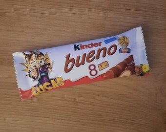 Kinder Bueno Personnalis Etsy France