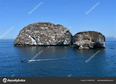 Los Arcos Mismaloya Mismaloya Arches Puerto Vallarta Mexico Stock