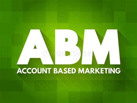 ABM Account Based Marketing Business Marketing Strategy That