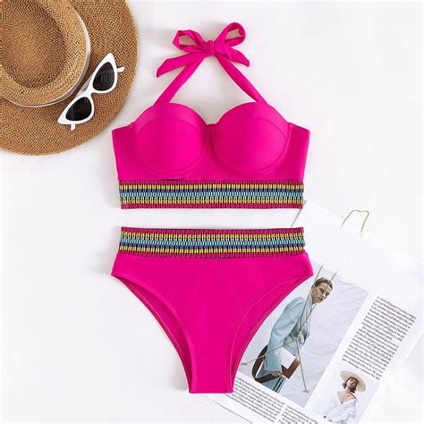 Aayomet Thong Bikini Swimsuit For Women Women Swimsuit Brazilian Swimwear Swimsuit Push Up Set