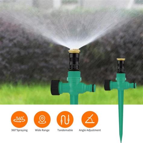 Lawn Sprinkler Rotation Auto Irrigation System Atomization Buried