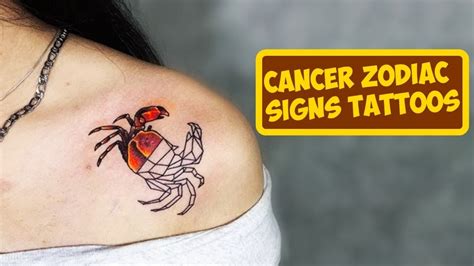 Unique Cancer Zodiac Tattoos