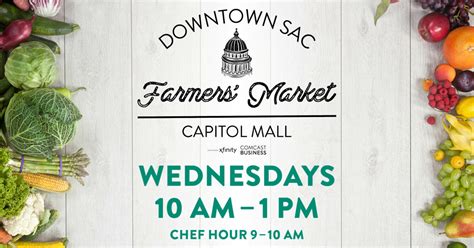 Capitol Mall Farmers Market, Downtown Sacramento Partnership at Capitol ...