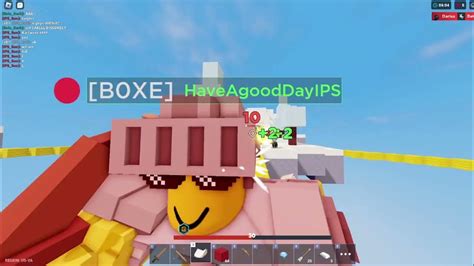 Overpowered Whim Squad In Roblox Bedwars Youtube