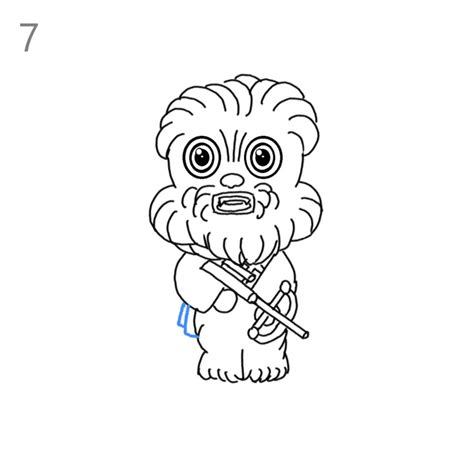 How To Draw Chewbacca Step By Step Easy Drawing Guides Drawing Howtos